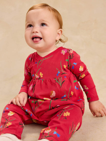 Tea Collection Hollyhock Garden Romper model