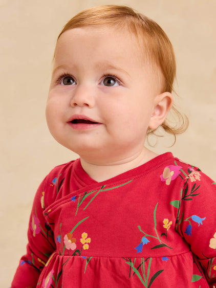 Tea Collection Hollyhock Garden Romper close