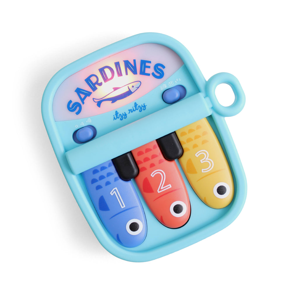 Itzy Ritzy Bitzy Tunes™ Sardines Piano Toy unpacked