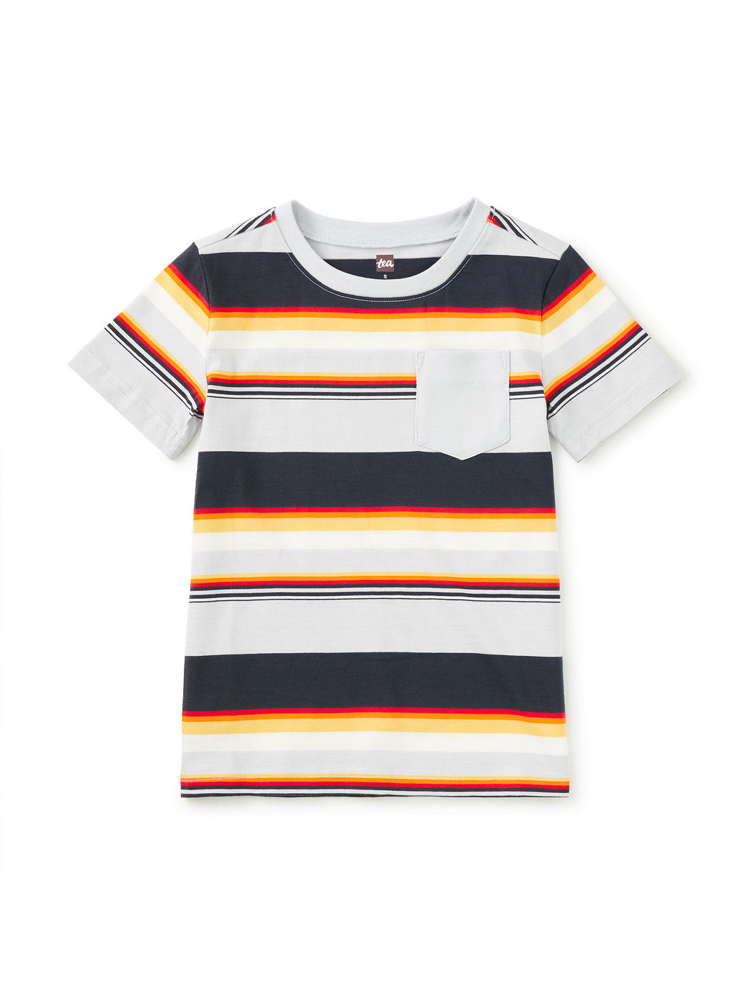 Tea Collection Stripe Pocket Tee