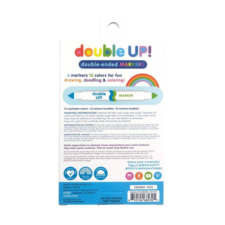 Ooly Double Up!: Double-Ended Marker back