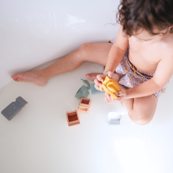 Construction Bath Toy Set