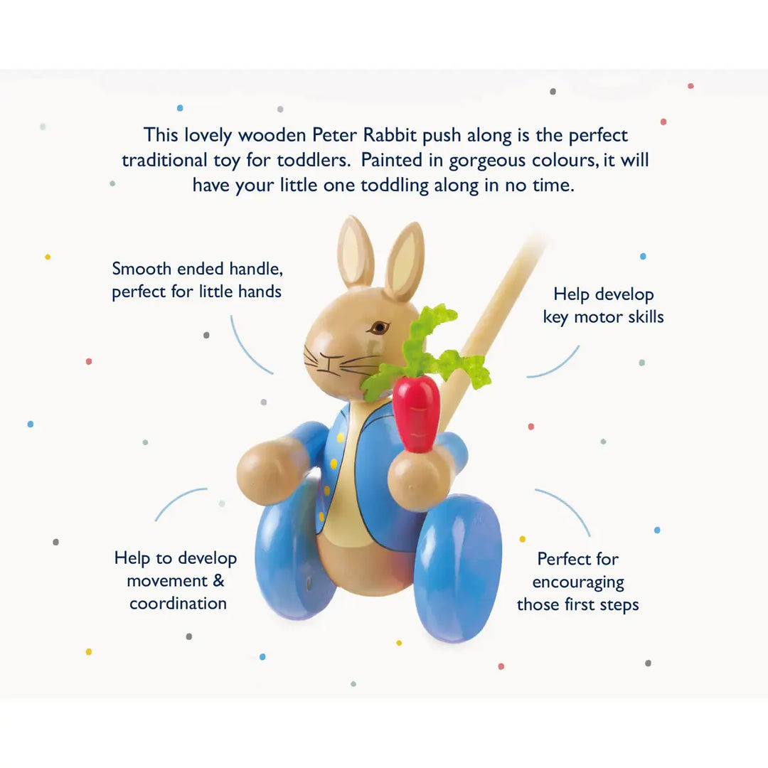 Orange Tree Toys Peter Rabbit™ Boxed Push Along features