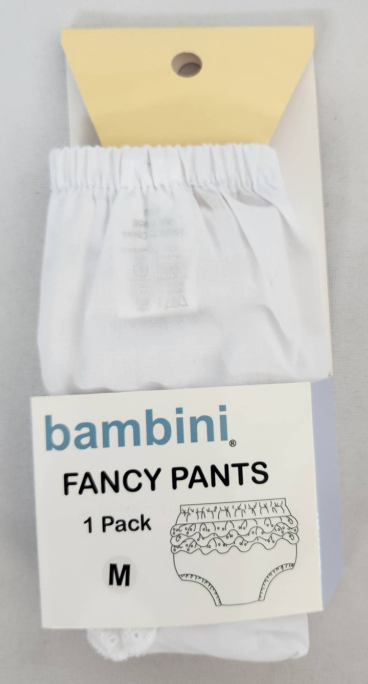 Ruffled Diaper Cover white package