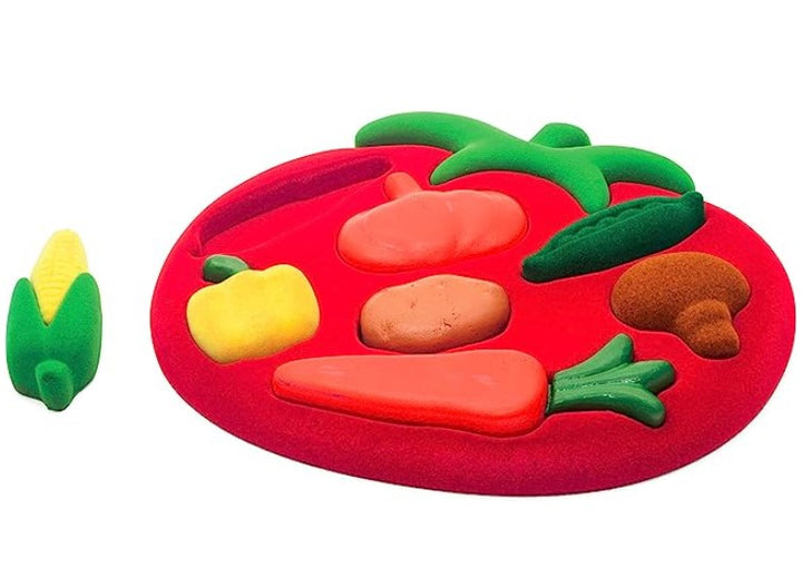 Rubbabu Vegetables Shape Sorter side