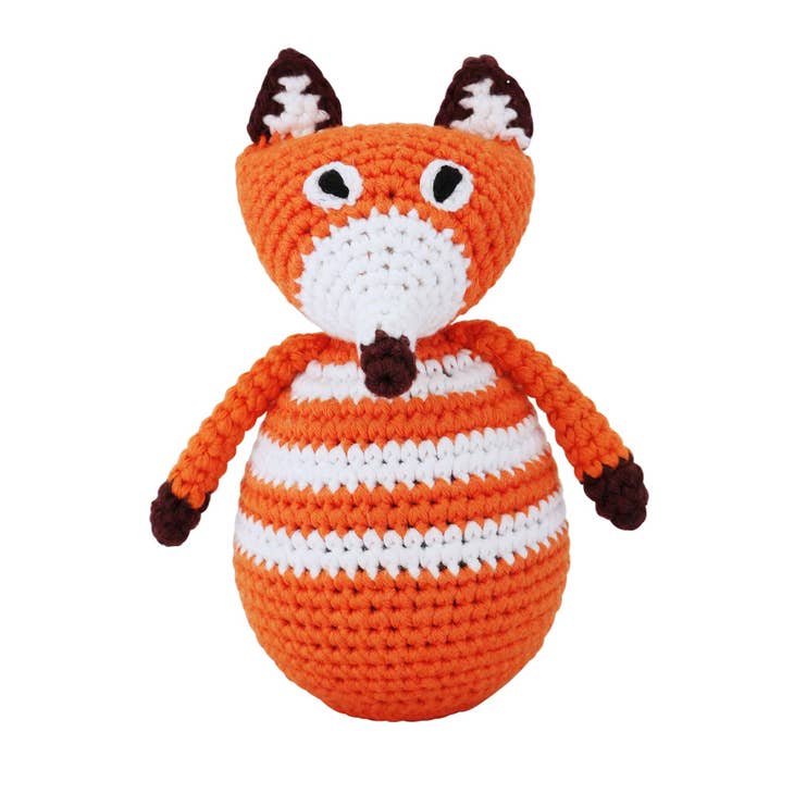 Fred Fox Crochet Standup Toy