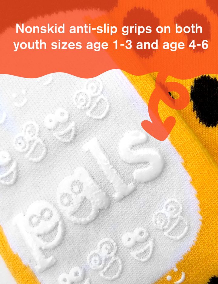 Sloth & Cheetah Pal Socks grips