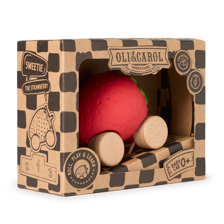 Oli & Carol Sweetie the Strawberry Baby Car box