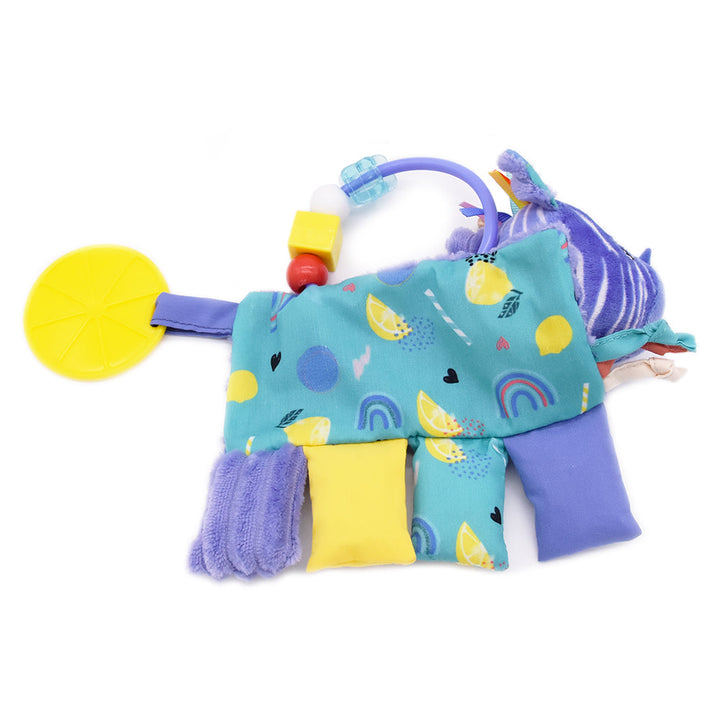 Kiprokos Zebra Activity Rattle back