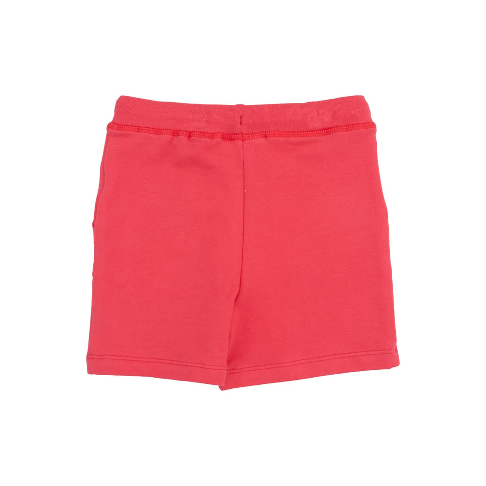 Angel Dear French Terry Red Everyday Shorts back