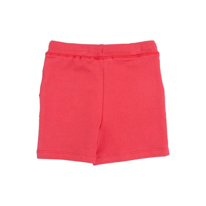 Angel Dear French Terry Red Everyday Shorts back
