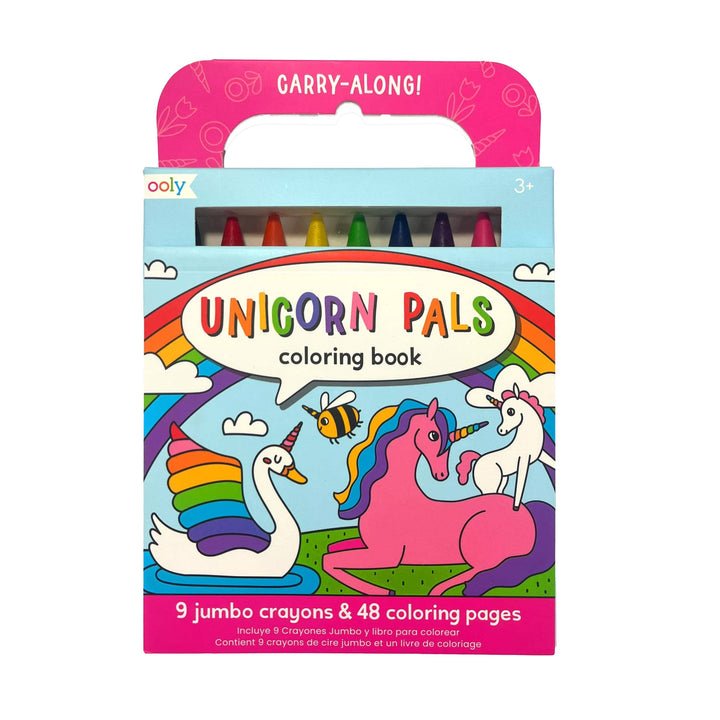 OOly Unicorn Pals Carry-Along Coloring Set