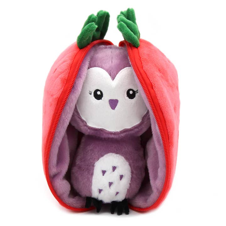 Violet the Owl - Strawberry Flipetz