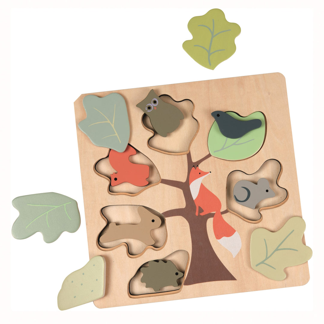 Fox Wood Puzzle