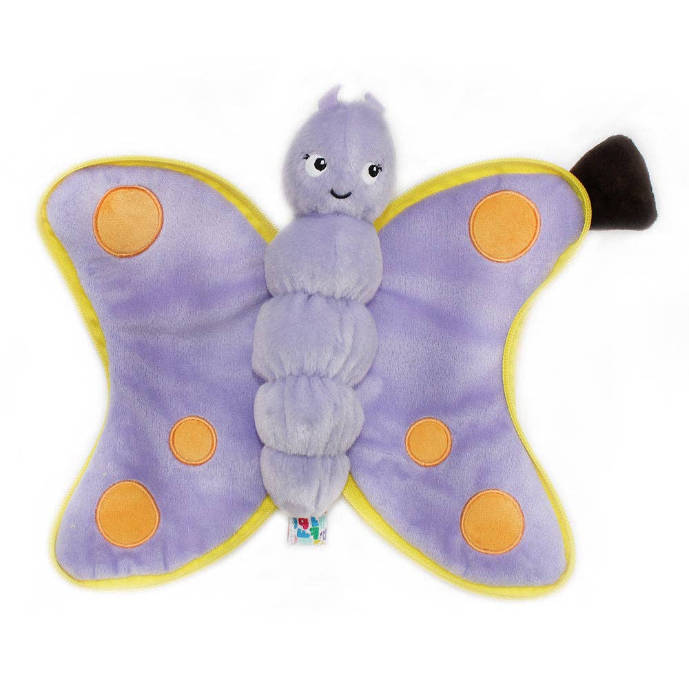 Poppet the Butterfly - Banana Flipetz open