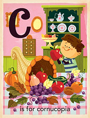 T is for Thankful book C page