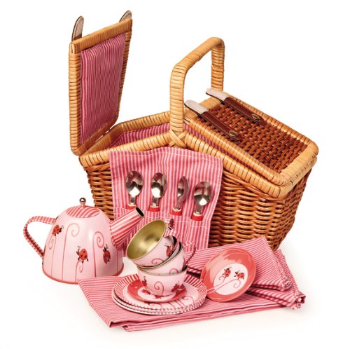 Egmont Ladybug Basket Tea Set