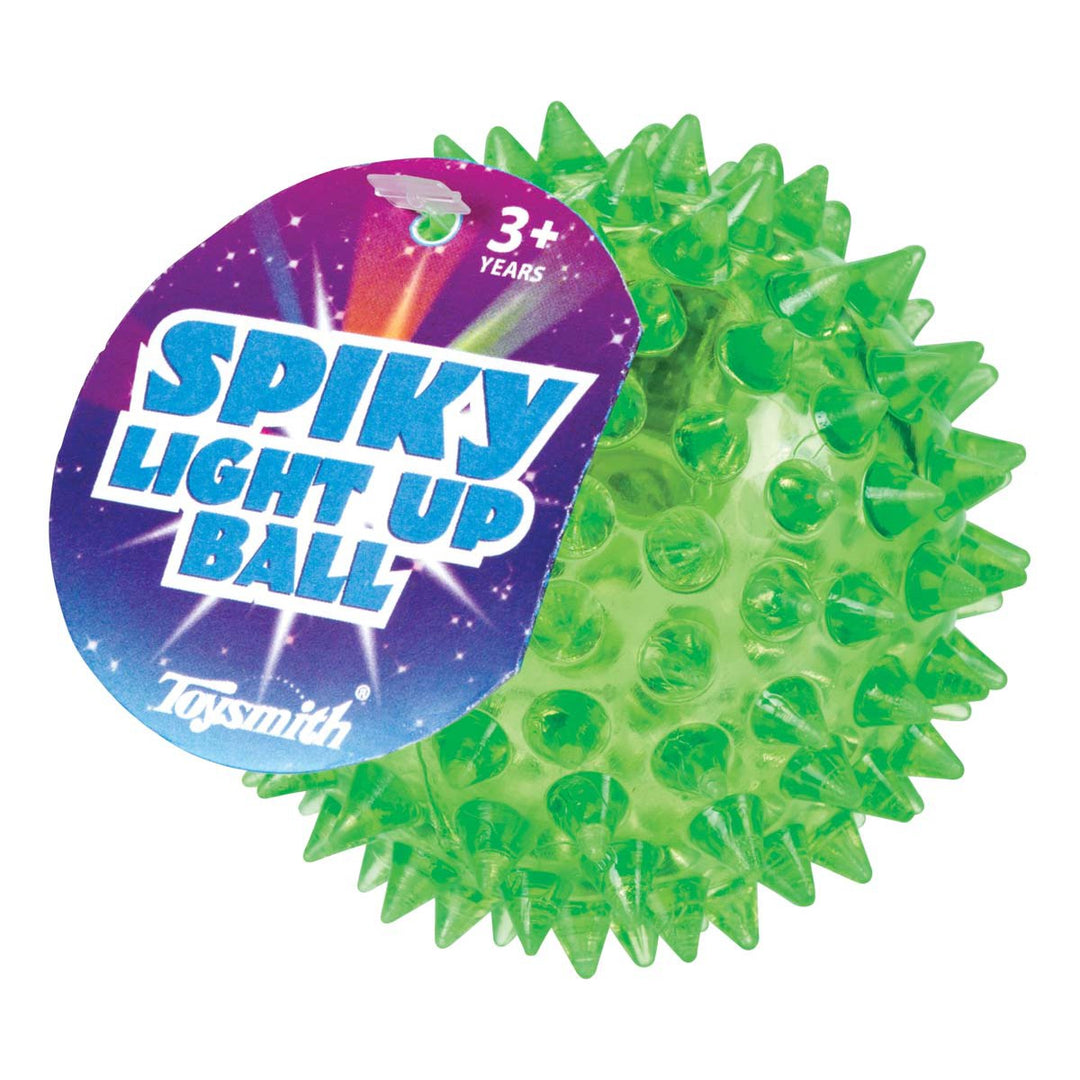 Flashing Spiky Ball green