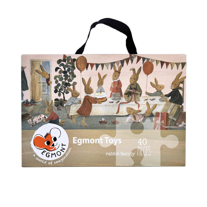 Egmont Puzzle in Case Rabbit Family front
