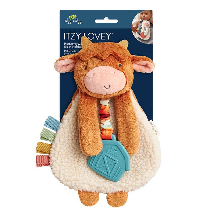 Itzy Lovey Wyatt the Highland Cow package
