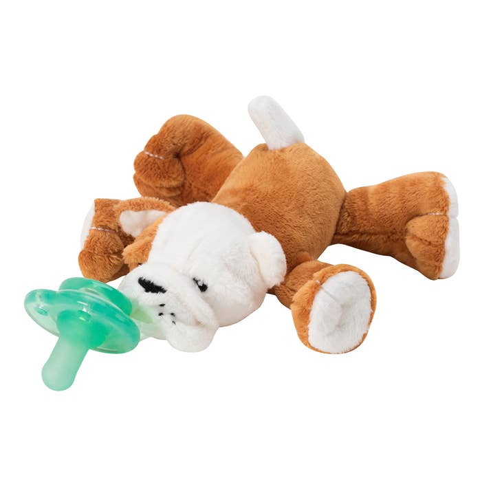 Barkley Bulldog Nookum Paci-Plushies