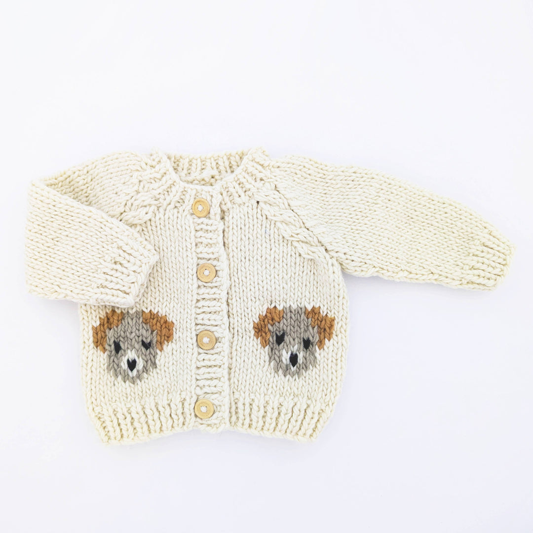 Huggalugs Puppy Cardigan Sweater