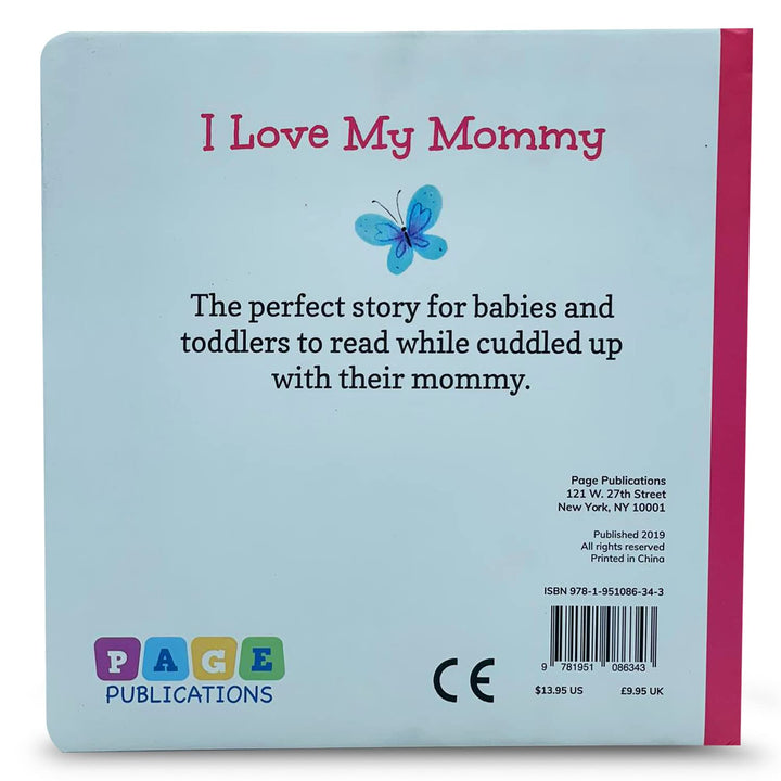 I Love My Mommy Board Book back