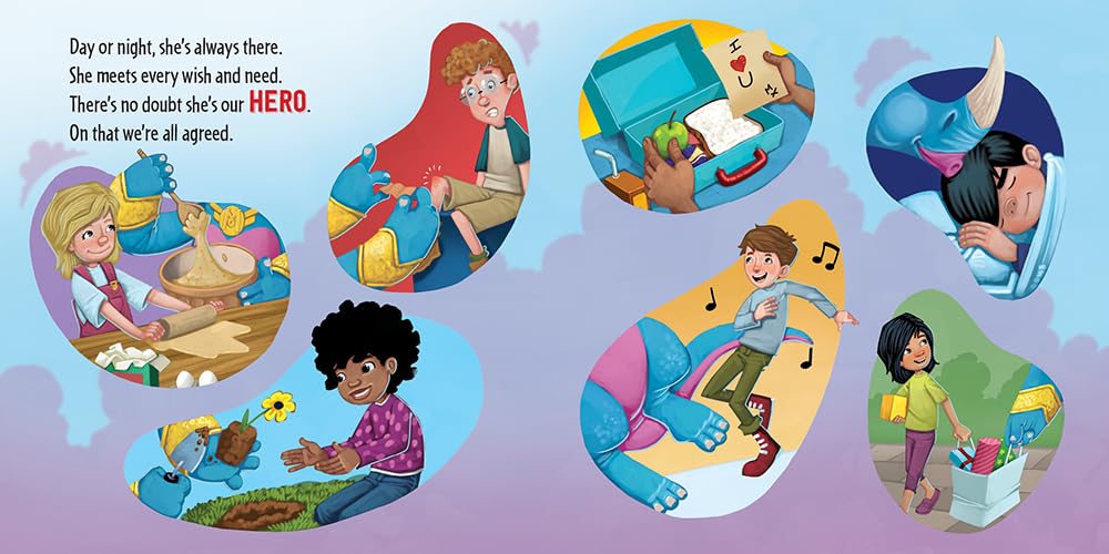 How to Catch a Mamasaurus book hero