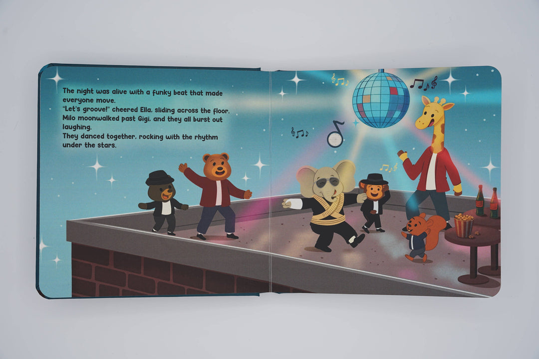 My First Michael Jackson Playlist Musical Book moonwalk