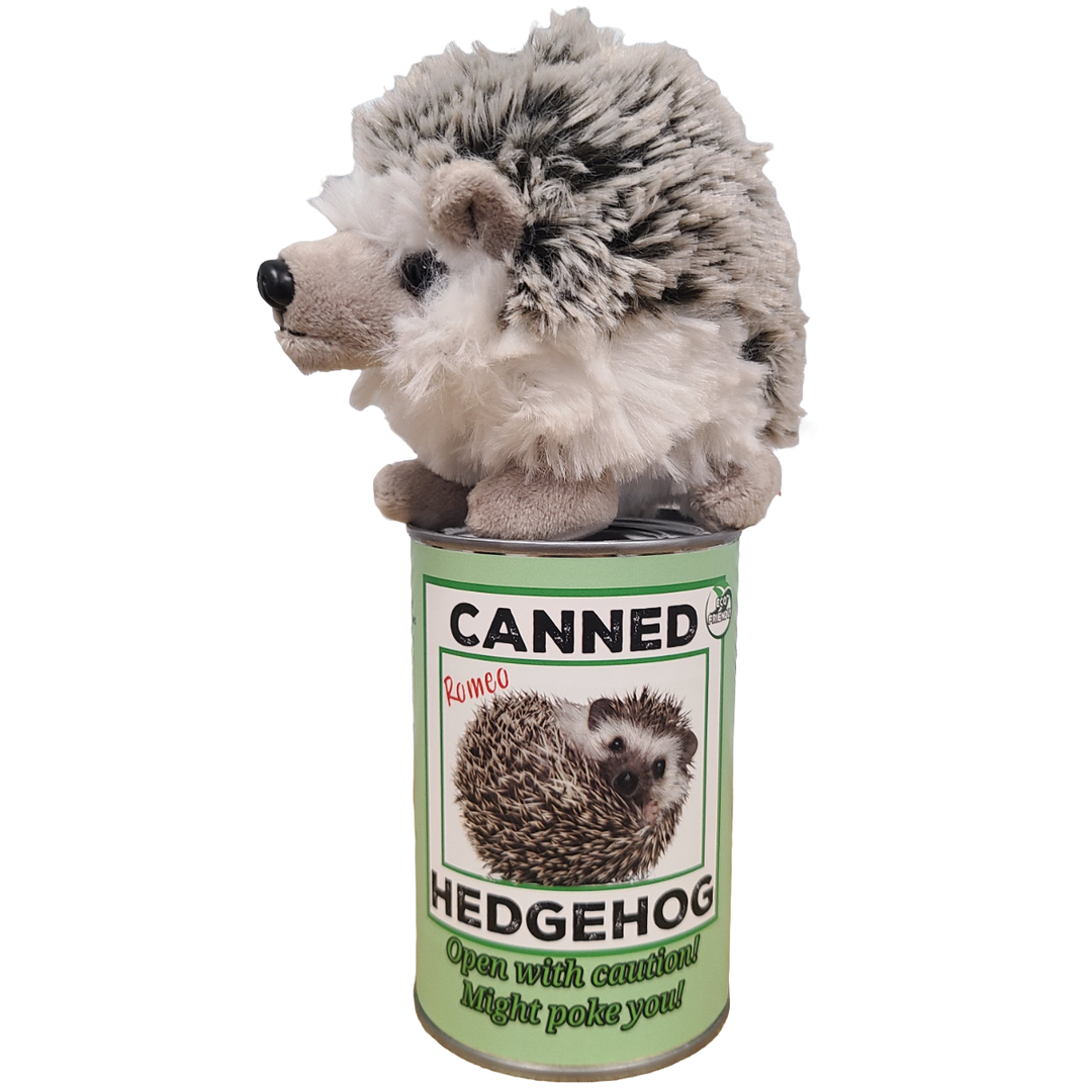Canned Gifts Canned Hedgehog top