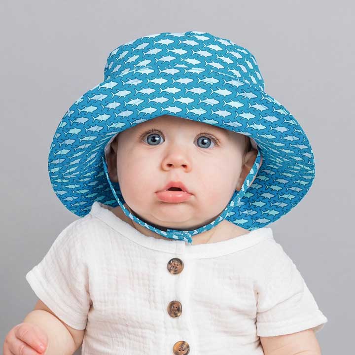 Huggalugs Shark Bucket Hat front