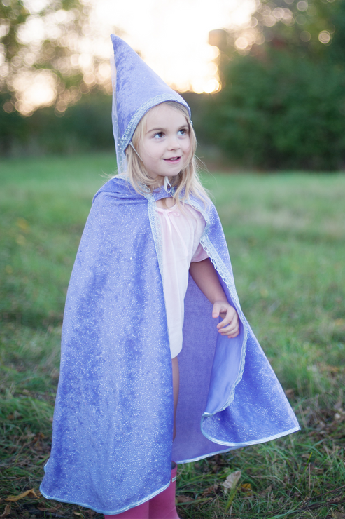 Great Pretenders Lilac Diamond Sparkle Cape model