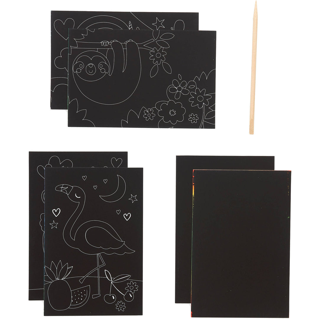 Funtastic Friends Scratch & Scribble Kit
