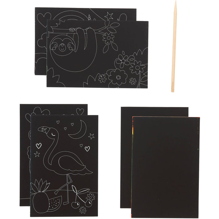 Funtastic Friends Scratch & Scribble Kit