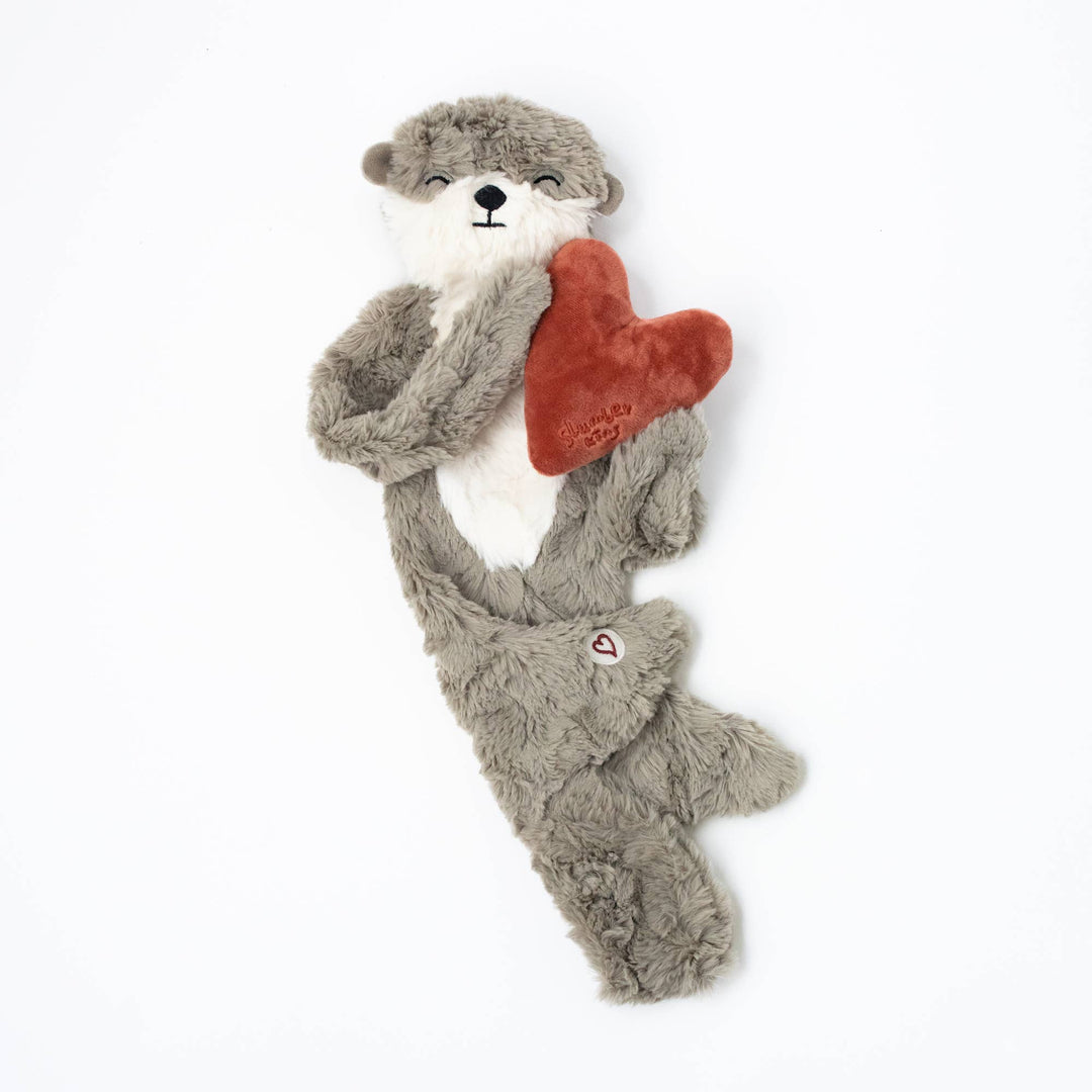 Slumberkins Otter's Building Connections Plush Snuggler Set plush
