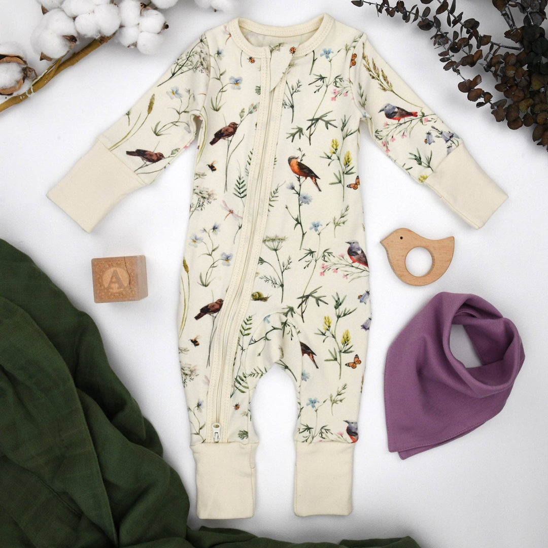Earthy Finches Convertible Romper lifestyle