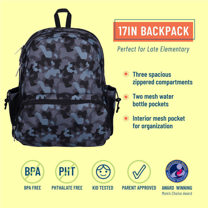 Black Camo Backpack