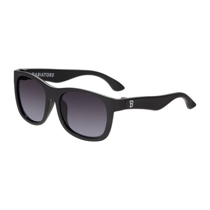 Babiators Polarized Navigators in Jet Black slanted