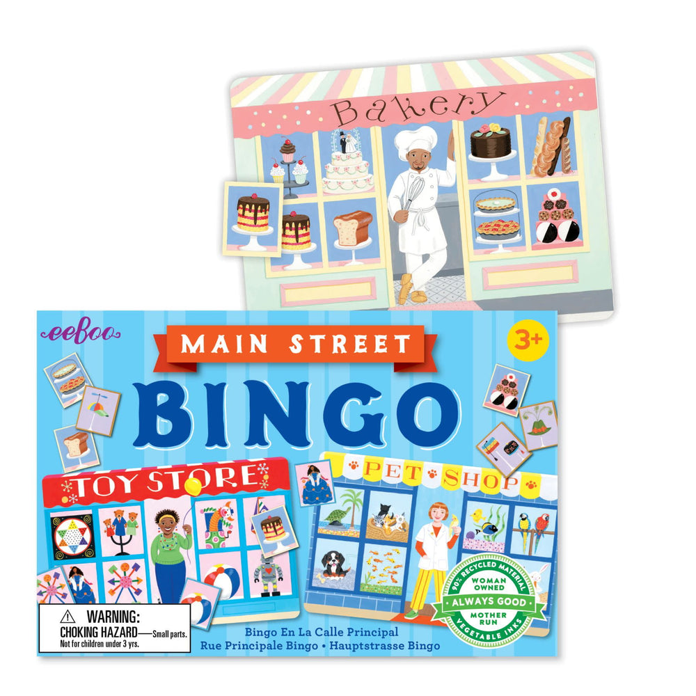 eeboo Main Street Bingo bakery