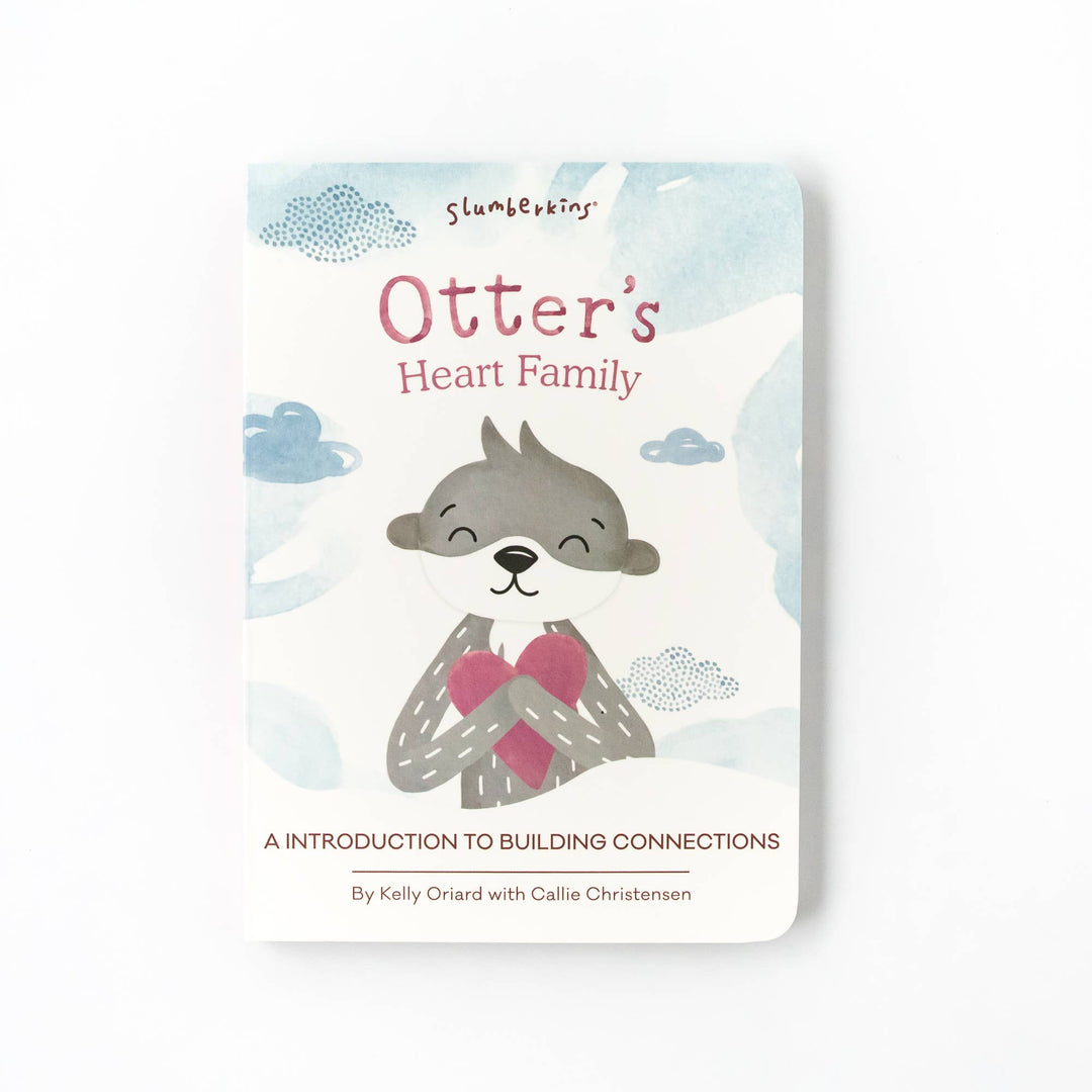 Slumberkins Otter's Building Connections Plush Snuggler Set book