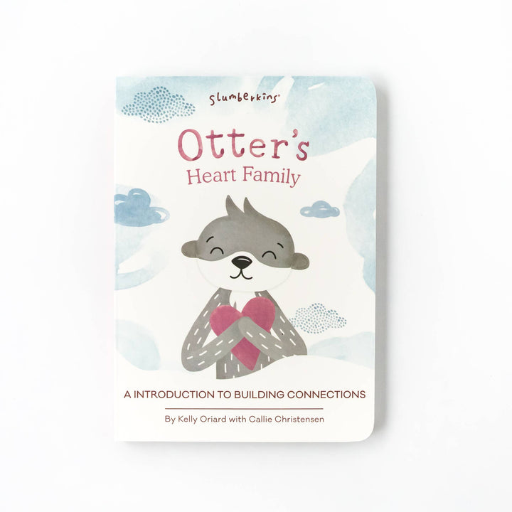 Slumberkins Otter's Building Connections Plush Snuggler Set book