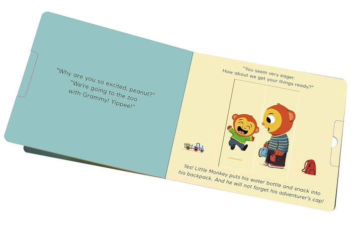 Pull & Play Feelings Board Book excited