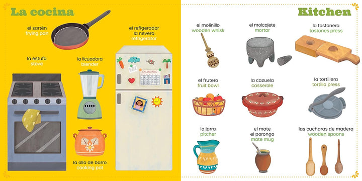 Tons of Palabras: Casa y Familia kitchen