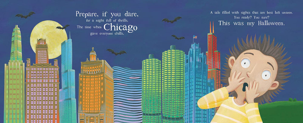 Halloween Scare in Chicago book inside