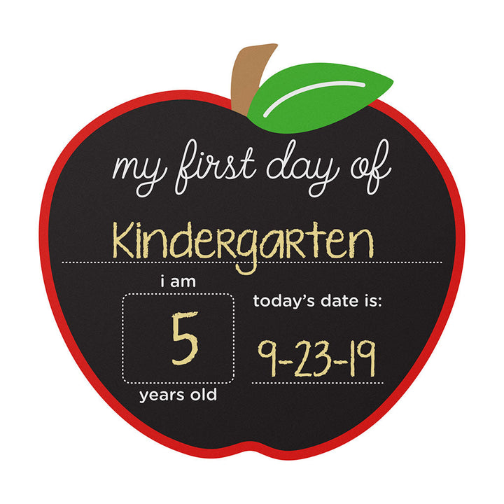 First & Last Day Chalkboard