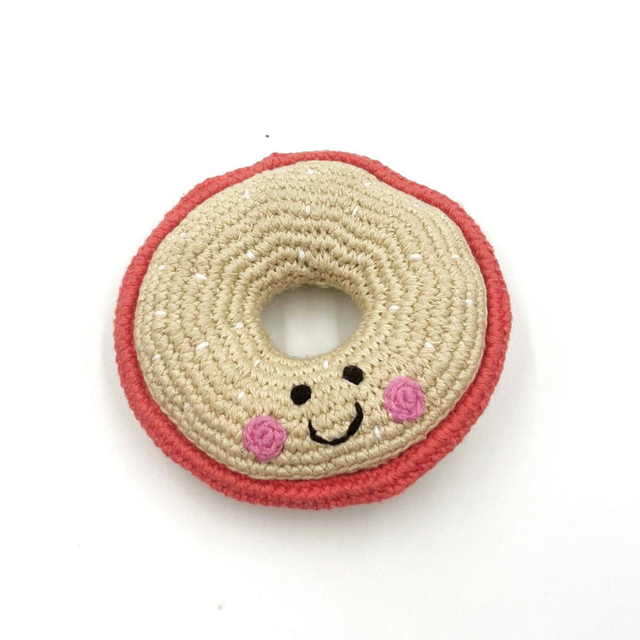 Salmon Bagel Rattle -