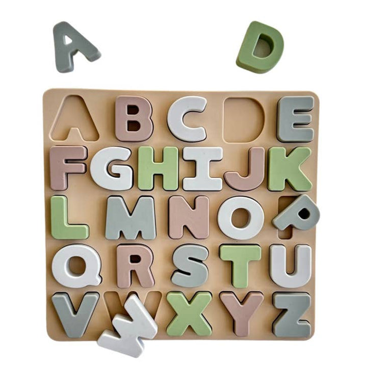 Silicone Alphabet Puzzle