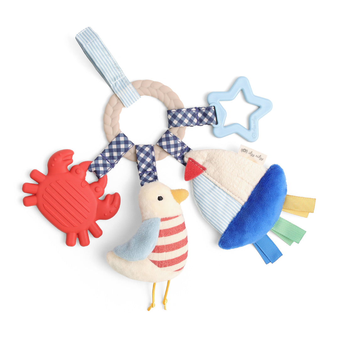 Itzy Ritzy Nautical Bitzy Busy Ring™
 unpacked