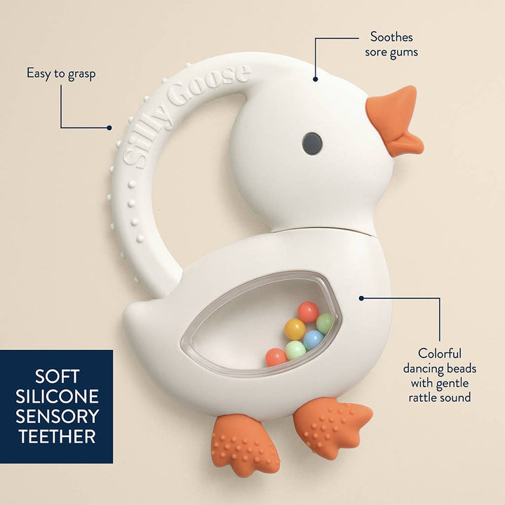 Itzy Ritzy Goose Bitzy Shake features