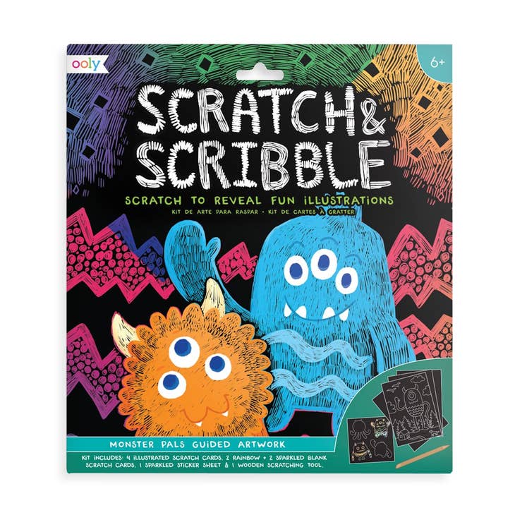 Scratch & Scribble Monsters